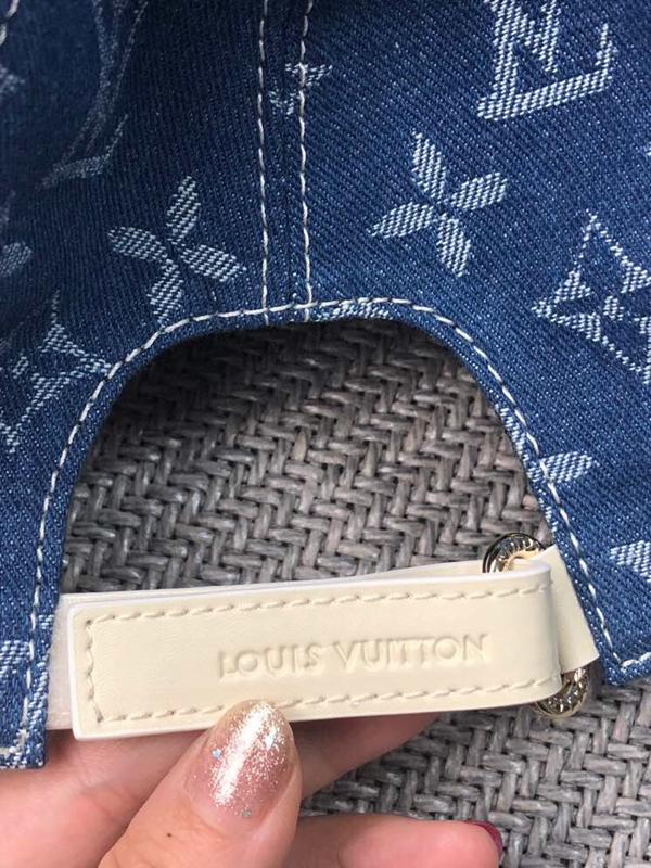 ブランド帽子素材ディテール